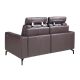 Canapele - Canapea 2 locuri, functie relax, tapitat cu piele Chocolate Brown