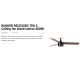 Lustre cu ventilator - Lustra LED cu Ventilator incastrabil tavan cu telecomanda RUDDER TEK 3 S negru/nuc 4000K