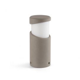 Stalpi - Mini Stalp iluminat exterior design modern IP65 BLOCK sand