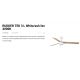 Lustre cu ventilator - Lustra LED cu Ventilator tavan cu telecomanda RUDDER TEK 3 L alb/frasin 4000K