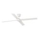 Lustre cu ventilator - Ventilator tavan smart sistem TUYA si telecomanda RUDDER 4 L alb/frasin