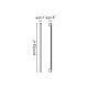 Aplice - Aplica perete exterior lumina indirecta IP65 LED CCT LIME 900