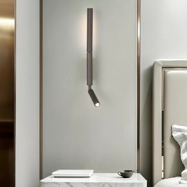 Aplice, corpuri de iluminat pentru pereti - Aplica LED design modern Architect latte