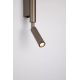 Aplice, corpuri de iluminat pentru pereti - Aplica LED design modern Architect latte