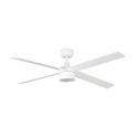 Lustra cu Ventilator tavan si telecomanda RUDDER 4 L alb/frasin 2700K 