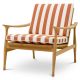 Fotolii - Fotoliu elegant pentru exterior design LUX Manzo natur / florent orange