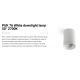 Spoturi - Spot aplicat LED 2700K IP65 PUK 76 alb