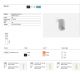 Spoturi - Spot aplicat LED 3000K IP65 PUK 76 alb