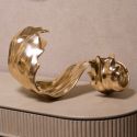 Obiect decorativ LUX aluminiu auriu Fairleigh