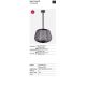 Pendule - Lustra iluminat exterior decorativ IP65 NARA M bej