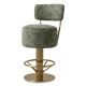 Scaune Bar - Scaun de bar pivotant design LUX Carleton Counter, camari green