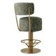 Scaune Bar - Scaun de bar pivotant design LUX Carleton Counter, camari green