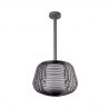 Lustra iluminat exterior decorativ IP65 NARA M negru