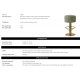 Scaune Bar - Scaun de bar pivotant design LUX Carleton, camari green