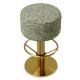 Scaune Bar - Scaun de bar pivotant design LUX Carleton, camari green