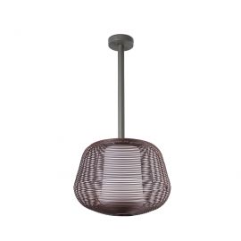 Pendule - Lustra iluminat exterior decorativ IP65 NARA M maro rustic