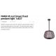 Pendule - Lustra iluminat exterior decorativ IP65 NARA M maro rustic