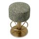 Scaune Bar - Scaun de bar pivotant design LUX Carleton Counter, camari green