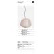 Pendule - Lustra/Pendul iluminat exterior decorativ IP65 NARA bej