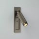 Aplica cu reader LED incastrabila perete Kings Cross bronz