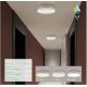 Iluminat pentru baie - Plafoniera LED CCT baie IP54 Peri 30cm