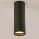 Plafoniere cu spoturi, Spoturi aplicate - Spot aplicat directionabil cu bec GU10 Swivel negru