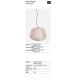 Pendule - Lustra/Pendul iluminat exterior decorativ IP65 NARA negru