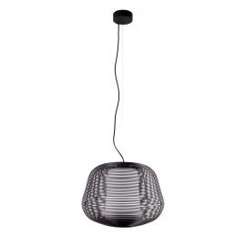 Lustra/Pendul iluminat exterior decorativ IP65 NARA negru
