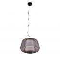 Lustra/Pendul iluminat exterior decorativ IP65 NARA maro ruginiu