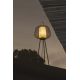 Lampi decorative si solare - Lampa de podea iluminat exterior decorativ IP65 NARA maro ruginiu