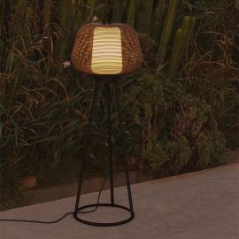 Lampa de podea iluminat exterior decorativ IP65 NARA maro ruginiu