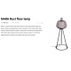 Lampi decorative si solare - Lampa de podea iluminat exterior decorativ IP65 NARA maro ruginiu