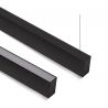 Corp de iluminat liniar suspendat 34MM 198CM ON/OFF