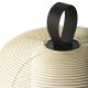Lampi decorative si solare - Lampa portabila iluminat exterior decorativ IP65 NARA bej