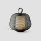 Lampi decorative si solare - Lampa portabila iluminat exterior decorativ IP65 NARA negru
