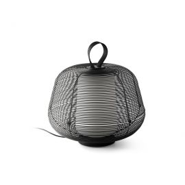 Lampa portabila iluminat exterior decorativ IP65 NARA negru