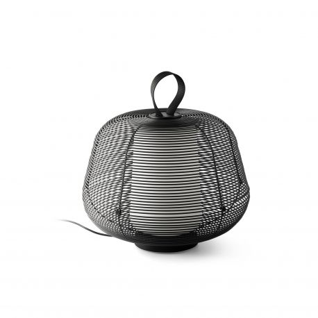 Lampi decorative si solare - Lampa portabila iluminat exterior decorativ IP65 NARA negru