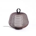 Lampa portabila iluminat exterior decorativ IP65 NARA maro ruginiu