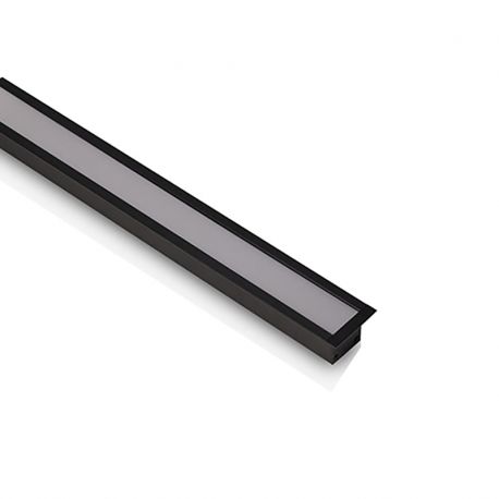 Lustre / Pendule spatii comerciale - Profil incastrabil, Corp de iluminat liniar 34MM 114CM ON/OFF