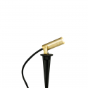 Proiector cu Tarus iluminat exterior decorativ IP54 SPIKE 2700K BRASS