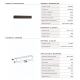 Aplice - Aplica LED CCT ambientala de exterior IP65 LANE corten 28W