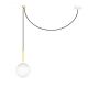 Pendule, Lustre suspendate - Pendul stil minimalist MINE PC alb