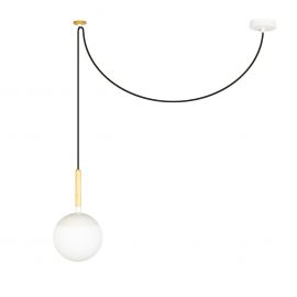 Pendule, Lustre suspendate - Pendul stil minimalist MINE PC alb