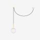 Pendule, Lustre suspendate - Pendul stil minimalist MINE PC alb