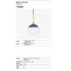 Pendule, Lustre suspendate - Pendul stil minimalist MINE PC alb