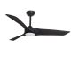 Lustre cu ventilator - Lustra LED cu Ventilator si telecomanda FARGO D-132cm negru