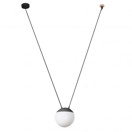 Pendule, Lustre suspendate - Pendul stil minimalist MINE PC SPACE gri 1L