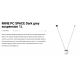 Pendule, Lustre suspendate - Pendul stil minimalist MINE PC SPACE gri 1L