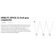 Pendule, Lustre suspendate - Pendul stil minimalist MINE PC SPACE gri 3L