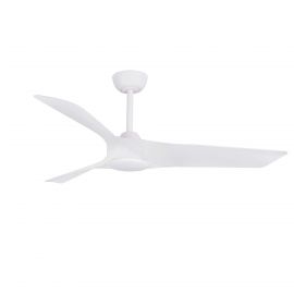Lustra LED cu Ventilator si telecomanda FARGO D-132cm alb